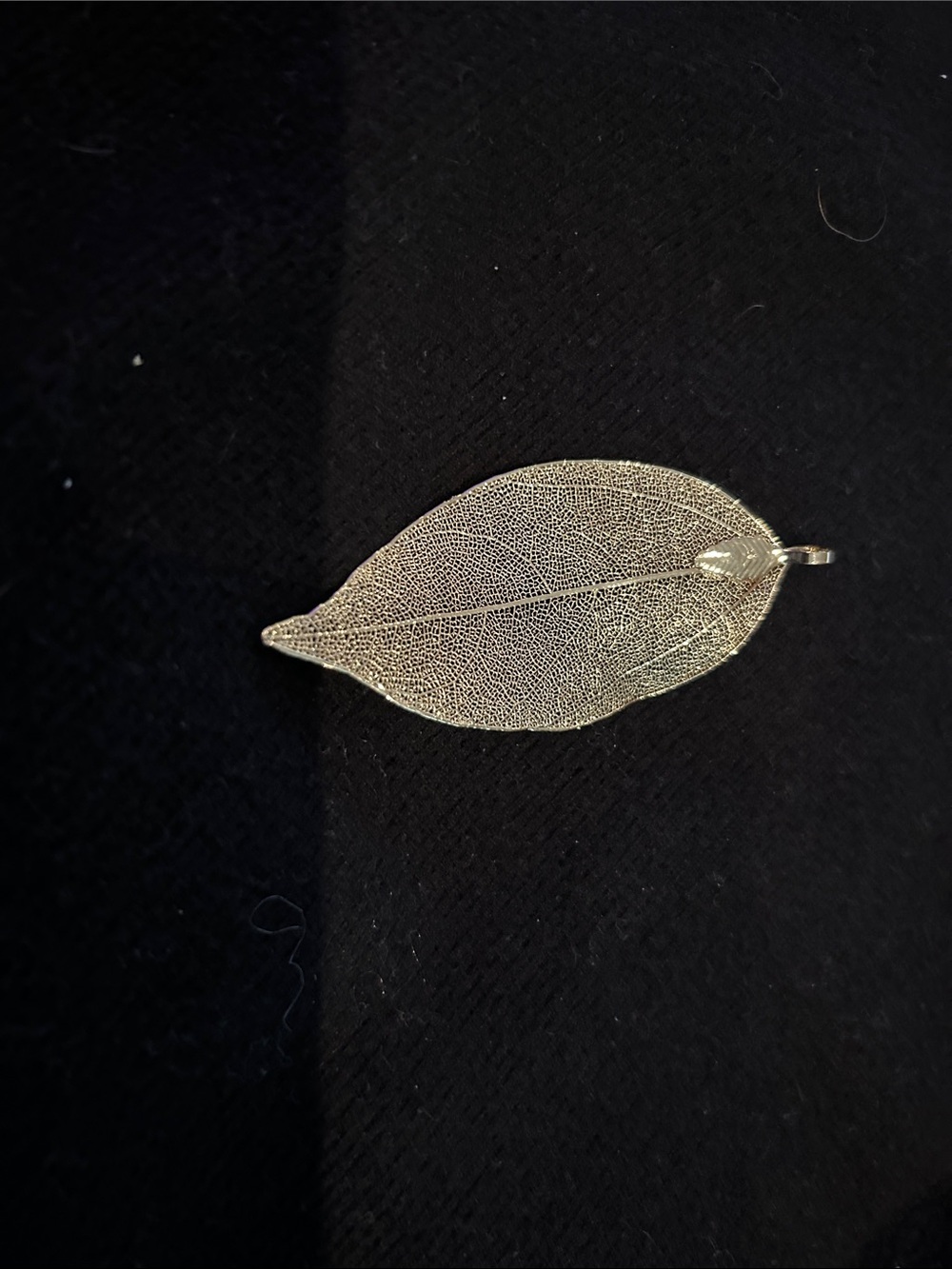 Gold Leaf Ornament Pendant
